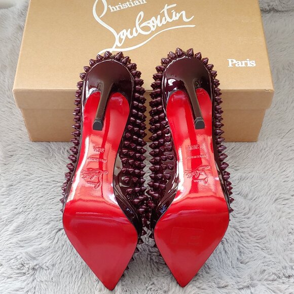 CHRISTIAN LOUBOUTIN Spikes Pumps - Picture 7 of 14